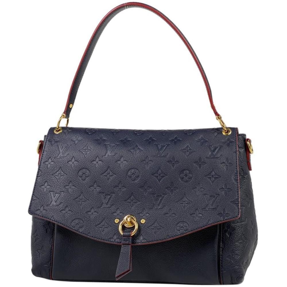 Louis Vuitton Blanche Implant Marine Rouge Navy Shoulder Bag